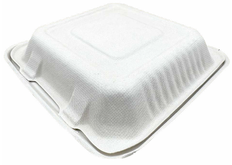 Caja compostable 9x9 paquete 50 unidades