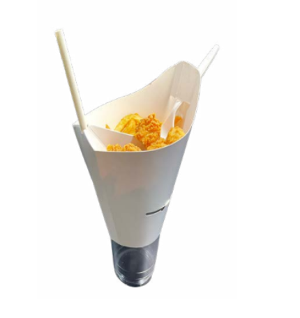 Paquete Cono Snack (Cono para vaso)