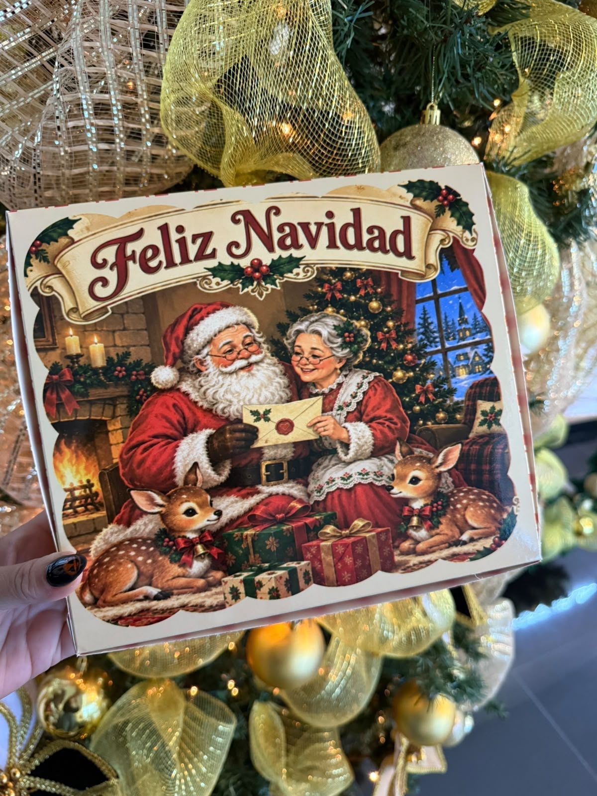 Cajita Dulce Navidad